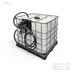 Мини АЗС PIUSI "Еврокуб" - раздаточная колонка без счетчика