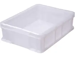 Ящик пластиковый сплошной, 400×300×120 мм, 10.6 л, серый [701.03.02]